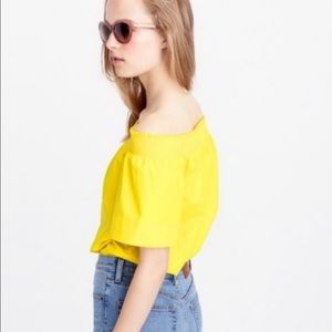 Jcrew top out of shoulder style size xs